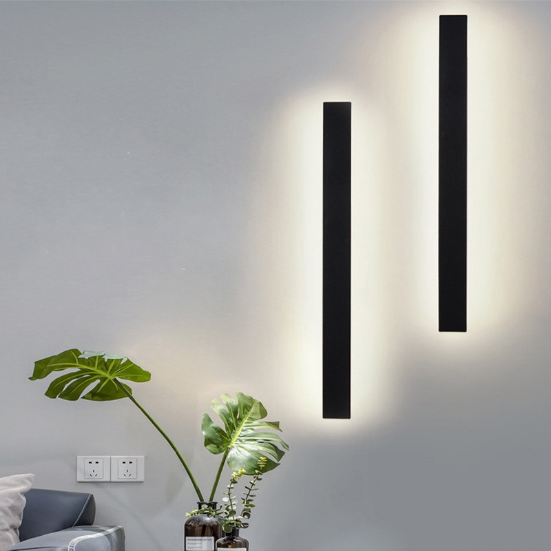Outdoor Lighting Up And Down - Modern Led Line Wall Light 40CM
