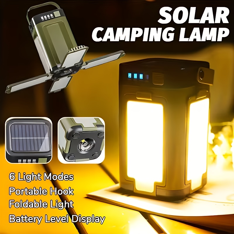 Solar Outdoor Portable Camping - đánh giá và giá Hanging Outdoor Lighting