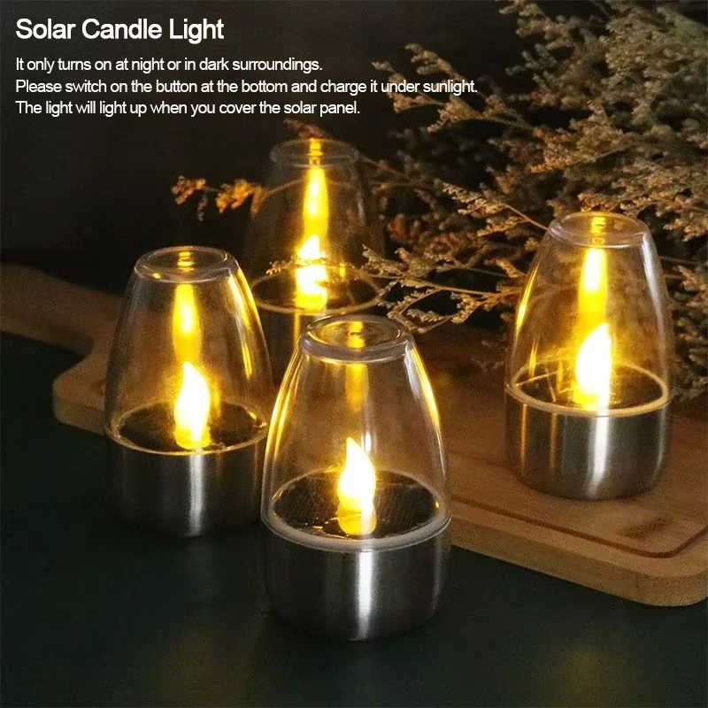 LED Solar Candles Light Flamel - đánh giá và giá Outdoor Lighting Company