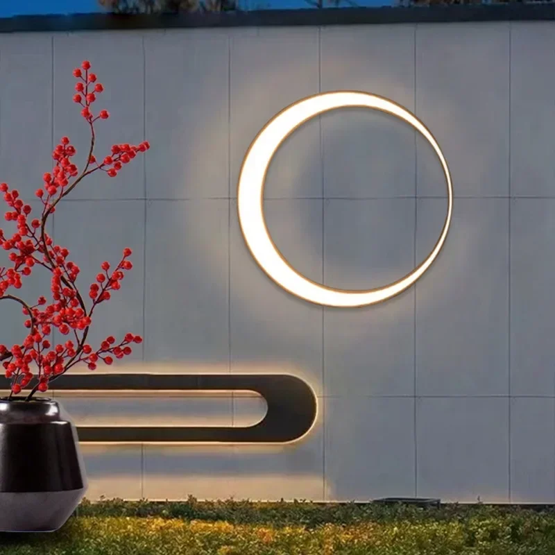 Modern Outdoor Waterproof Moon - đánh giá và giá Outdoor Lighting Up And Down