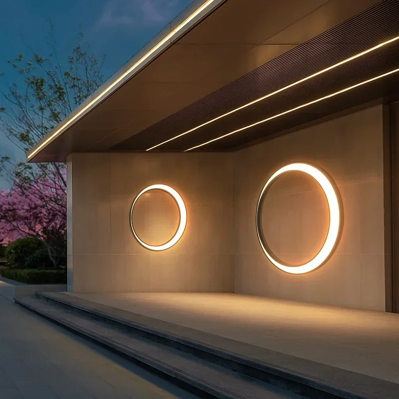 Modern Outdoor Waterproof Moon - đánh giá và giá Outdoor Lighting Up And Down