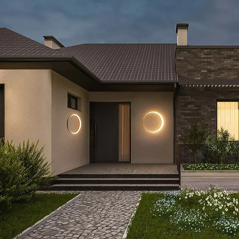 Modern Outdoor Waterproof Moon - đánh giá và giá Outdoor Lighting Up And Down