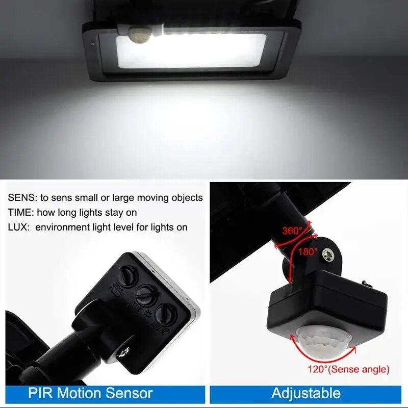 PIR Motion Sensor LED Floodlig - đánh giá và giá Zumtobel Outdoor Lighting