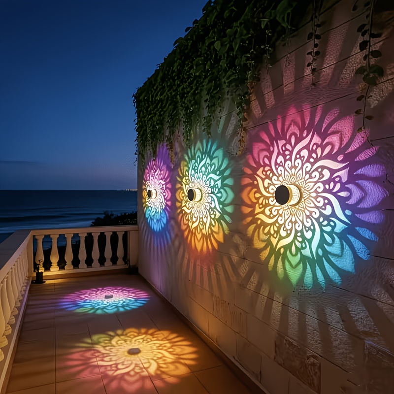 1/2/4 Packs Solar Fence Lights - đánh giá và giá Outdoor Lighting Design