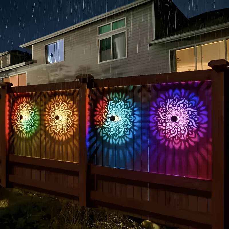 1/2/4 Packs Solar Fence Lights - đánh giá và giá Outdoor Lighting Design
