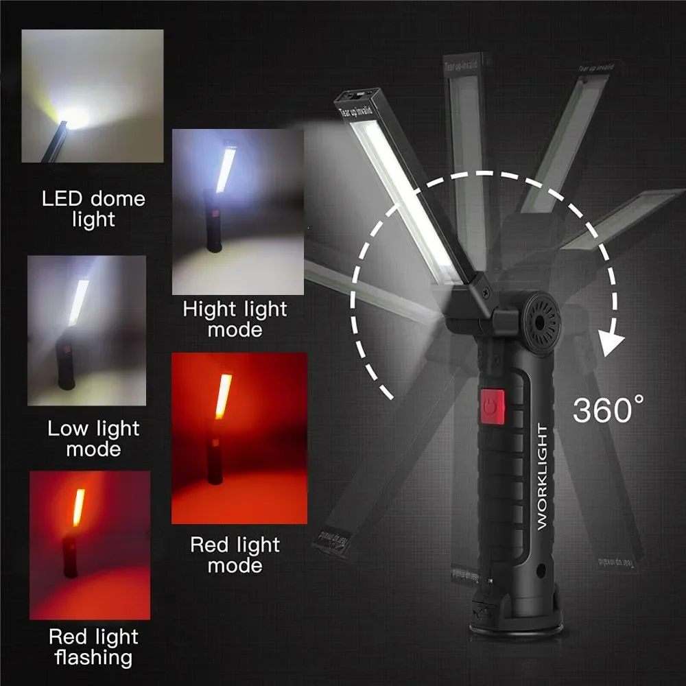 Portable COB LED Flashlight US - đánh giá và giá Hanging Outdoor Lighting