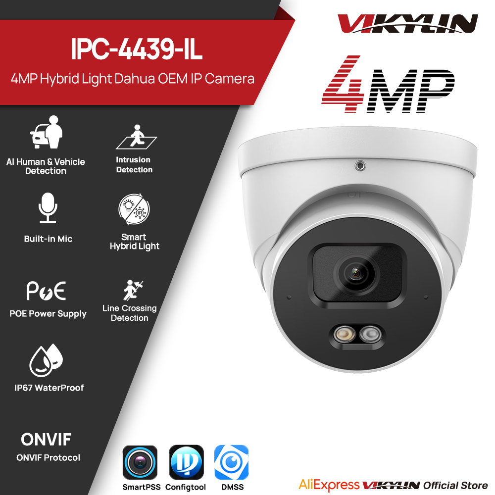 VIKYLIN 4MP IP Security Camera - đánh giá và giá Outdoor Lighting Not Working
