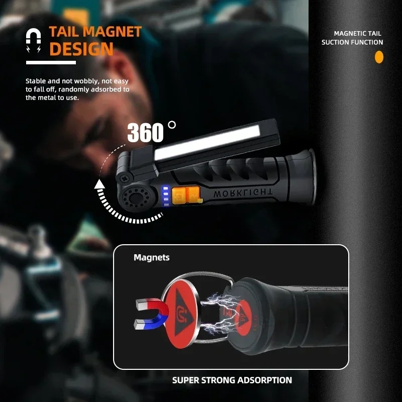 Portable COB LED Flashlight US - đánh giá và giá Hanging Outdoor Lighting
