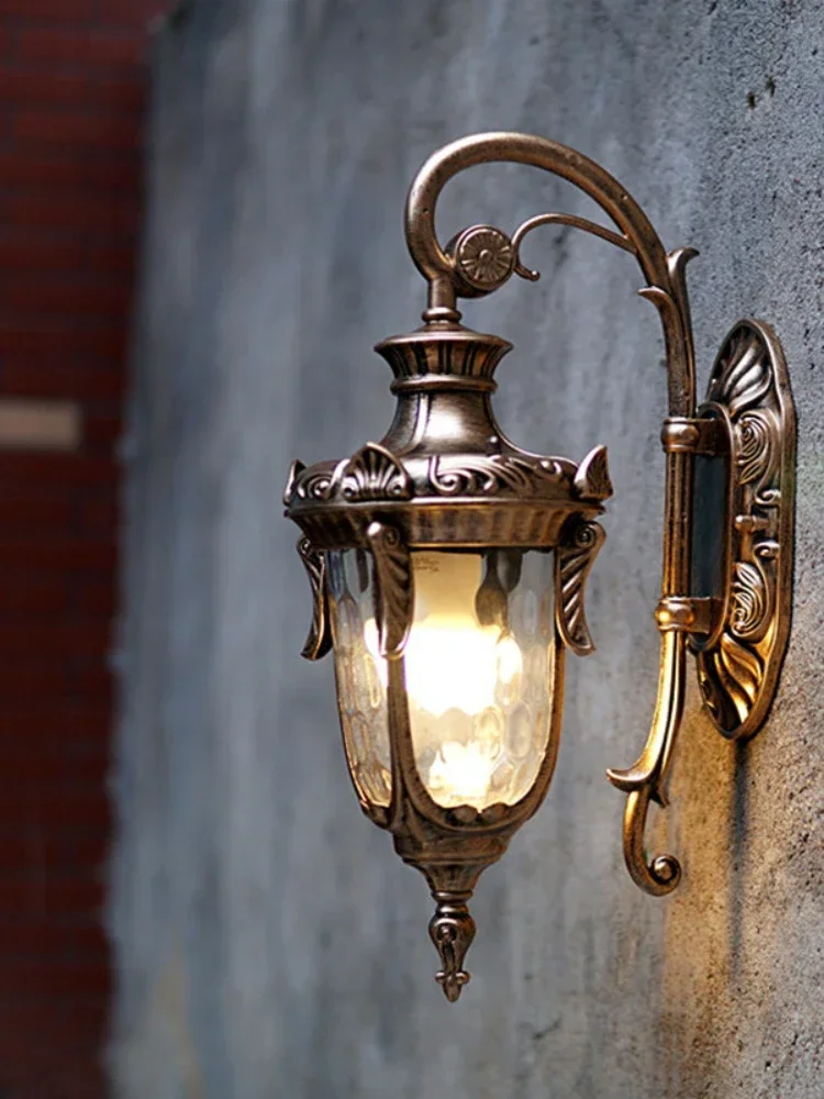 Retro European waterproof wall - đánh giá và giá Outdoor Lighting Restaurant