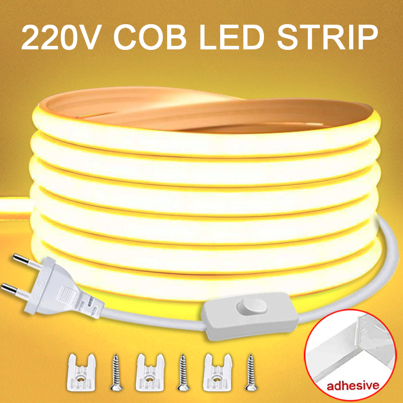 220V Led Strip with ON/OFF Swi - đánh giá và giá Outdoor Lighting Restaurant