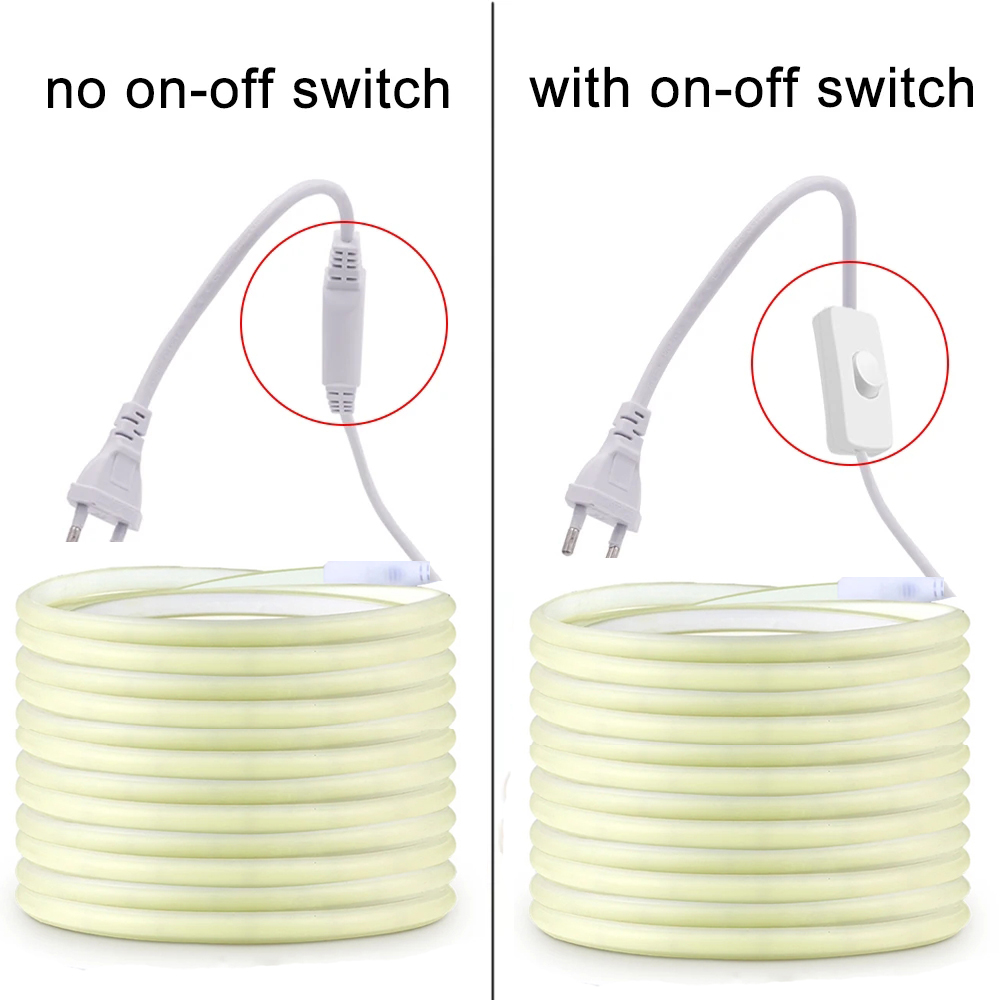 220V Led Strip with ON/OFF Swi - đánh giá và giá Outdoor Lighting Restaurant
