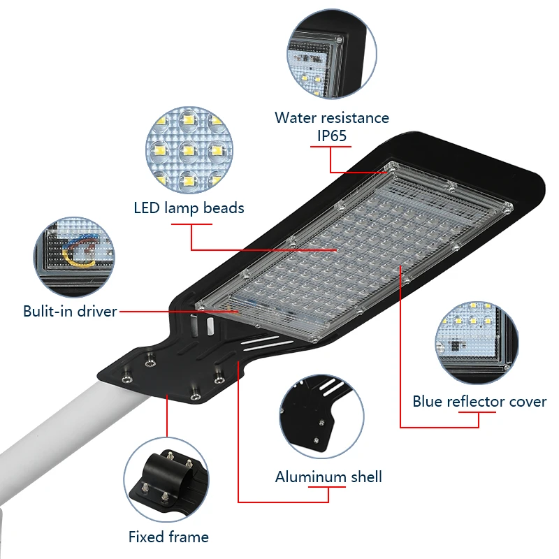 LED Street Light 100W Waterpro - đánh giá và giá Zumtobel Outdoor Lighting
