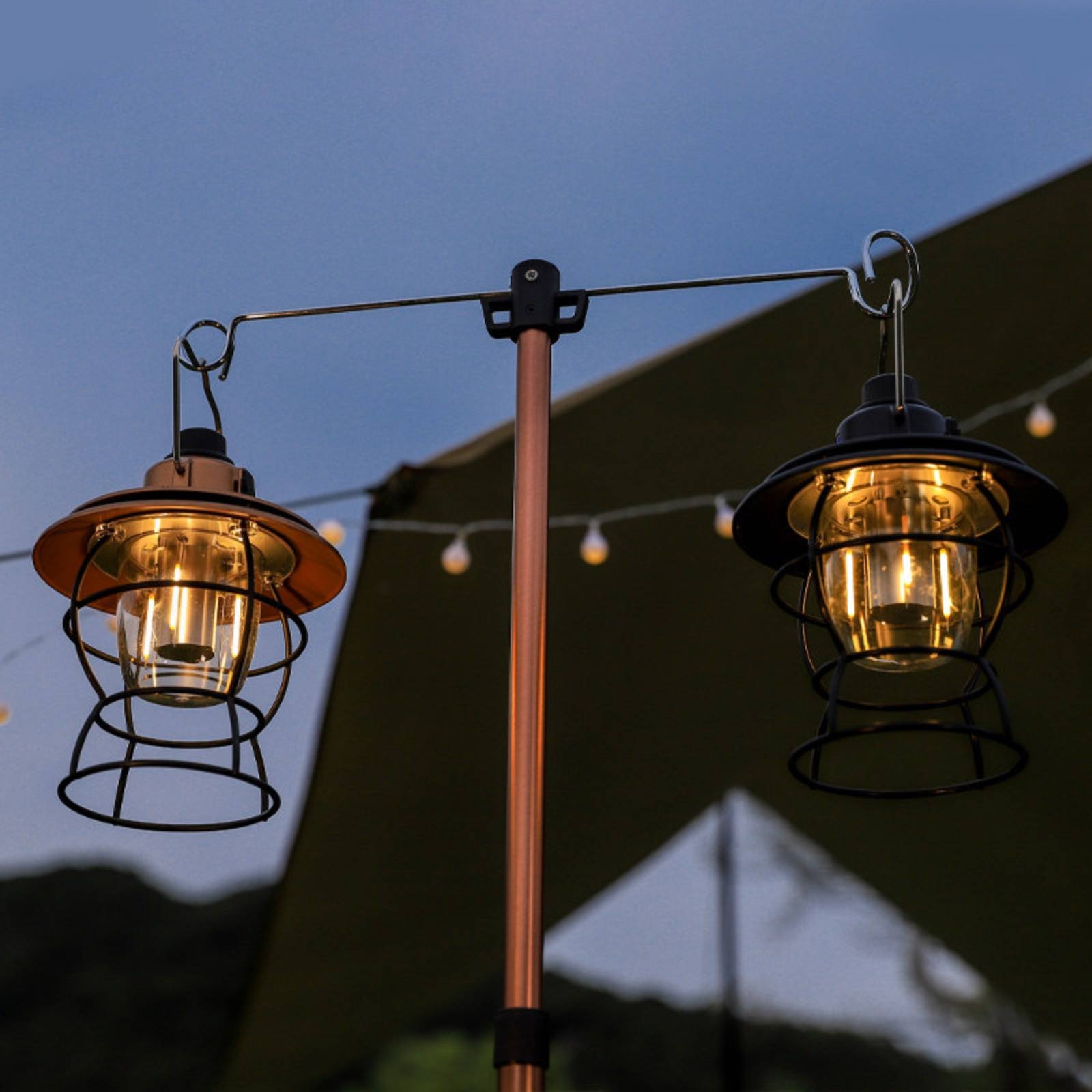 Tripod Stand with Hooks Telesc - đánh giá và giá Hanging Outdoor Lighting