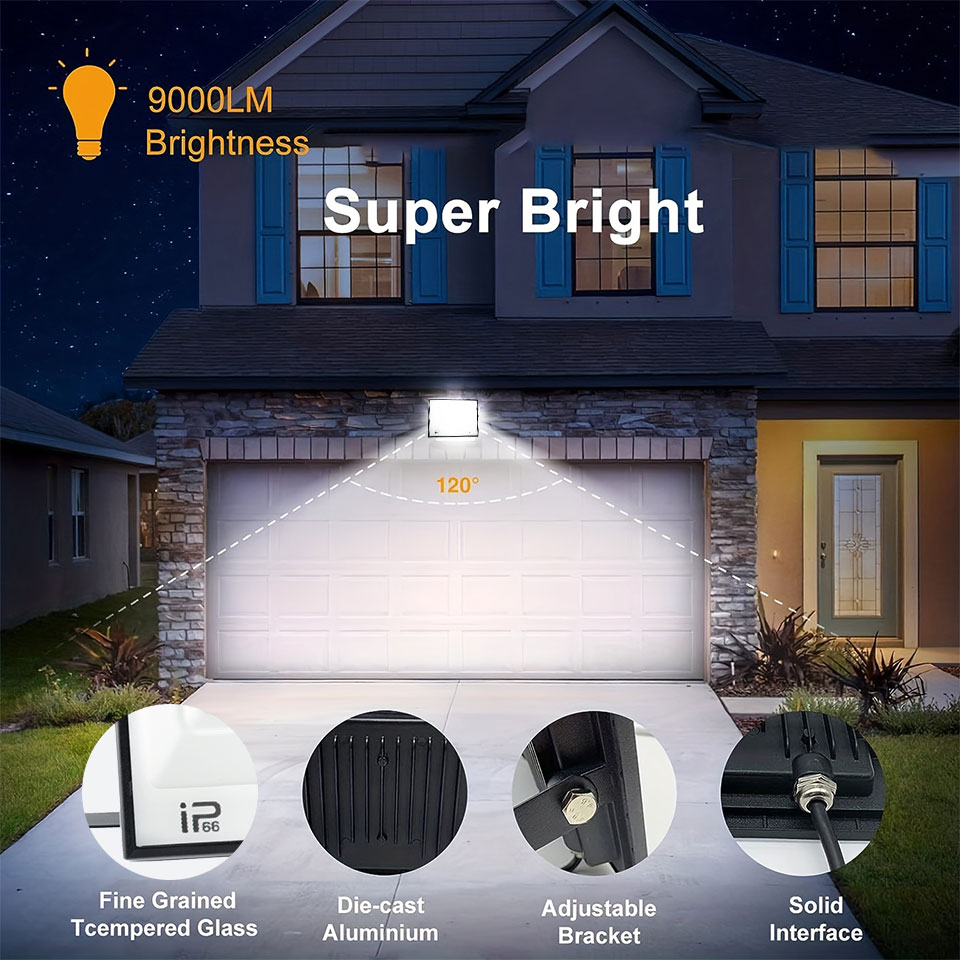 LED Floodlight IP66 Waterproof - đánh giá và giá Zumtobel Outdoor Lighting