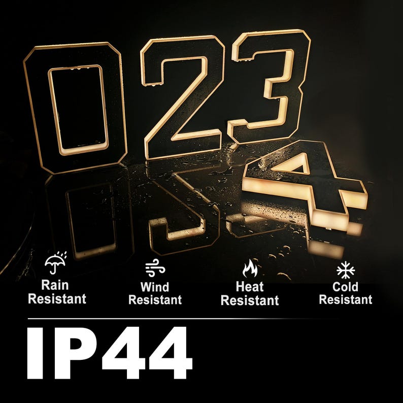 Solar LED House Number Sign Wa - đánh giá và giá Outdoor Lighting Company