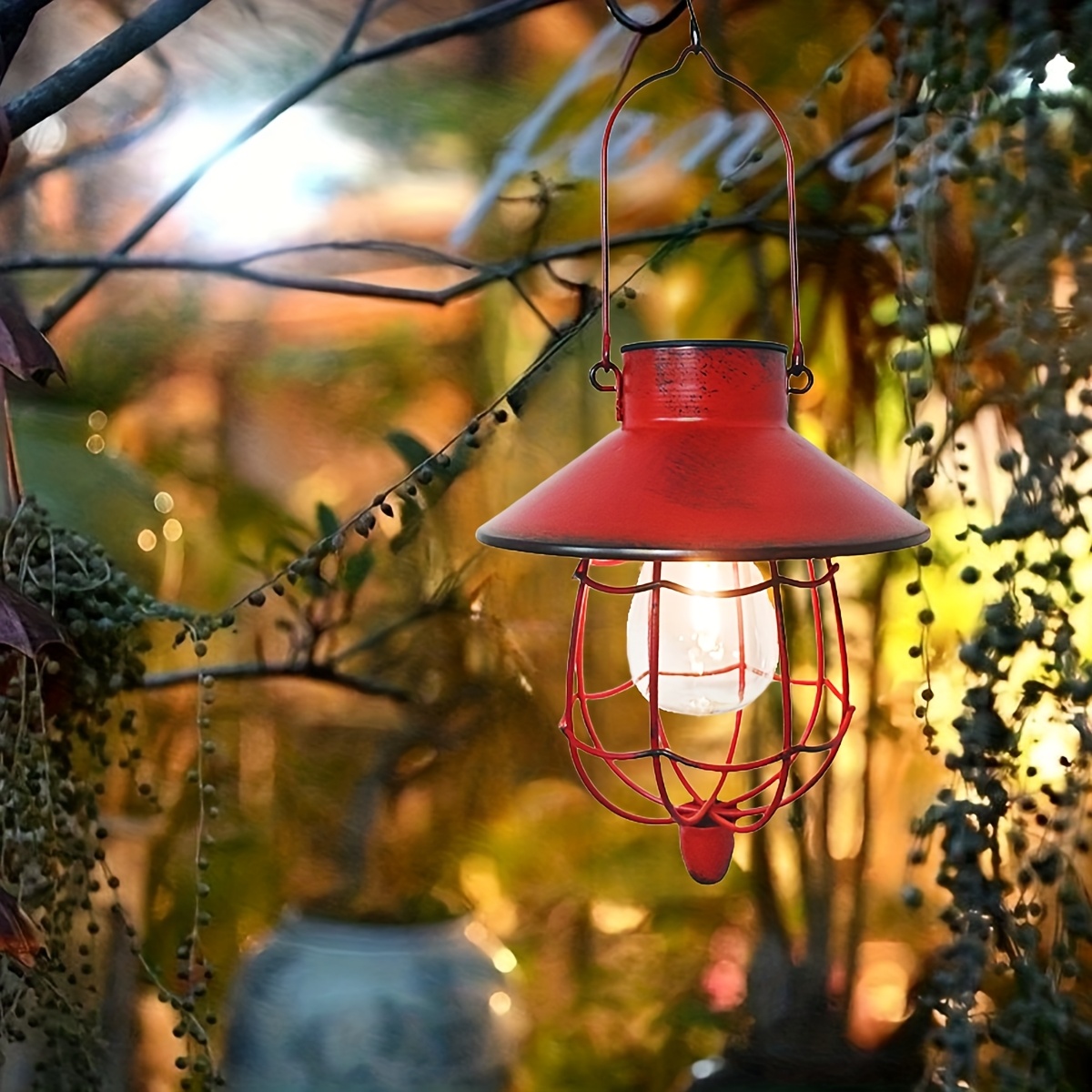 Solar Lantern Outdoor Hanging  - đánh giá và giá Solar Lantern Hanging