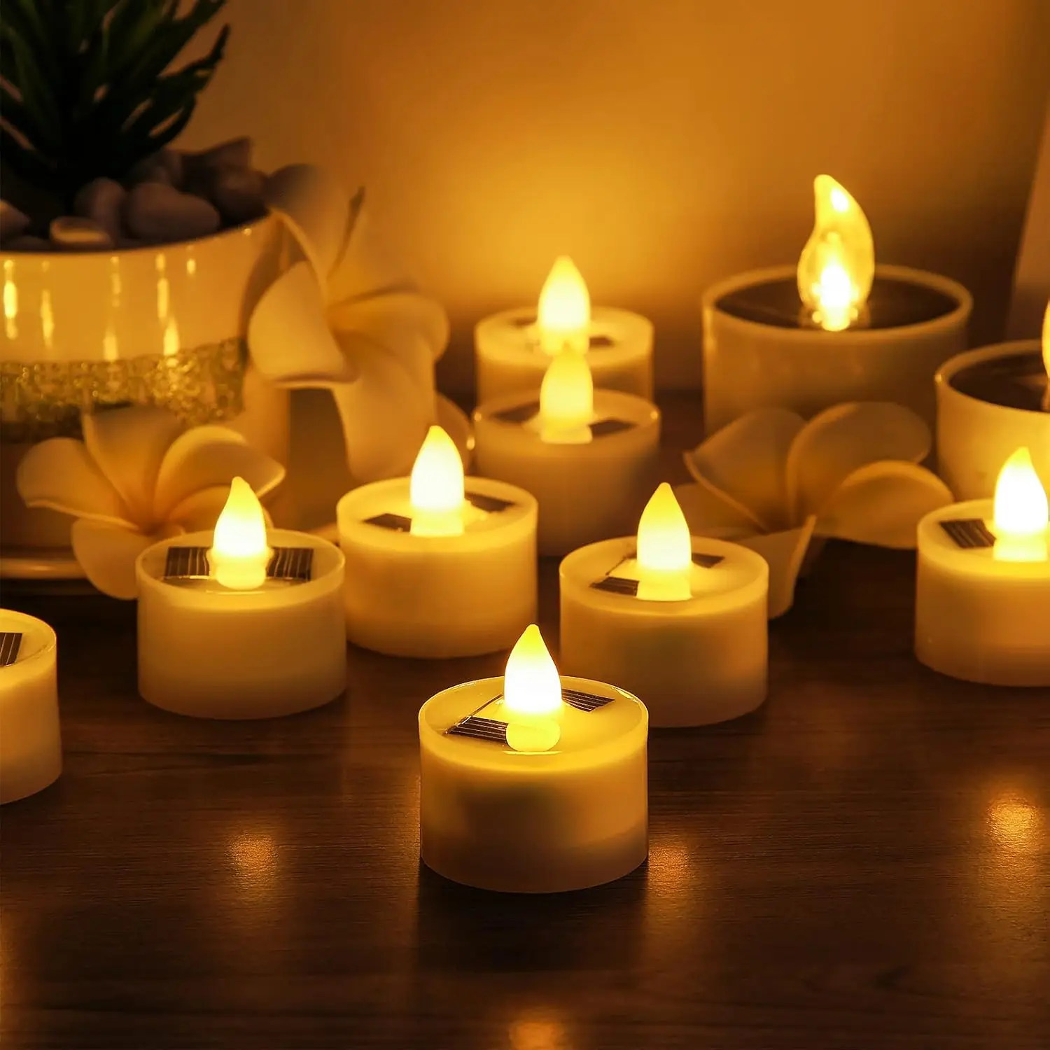 1-10PCS Outdoor Solar Tea Ligh - đánh giá và giá Outdoor Lighting Company