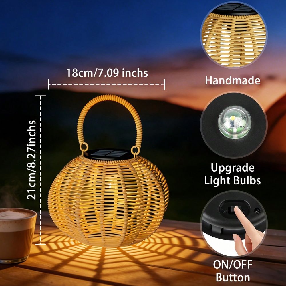 Rattan Solar Ambient Light For - đánh giá và giá Solar Lantern Hanging
