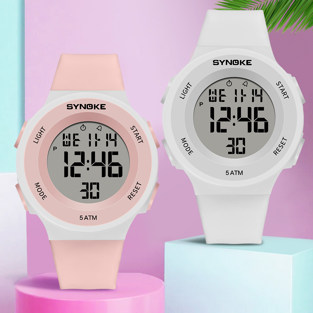 Synoke Digital Watches Lady Sp - đánh giá và giá Outdoor Lighting For Steps