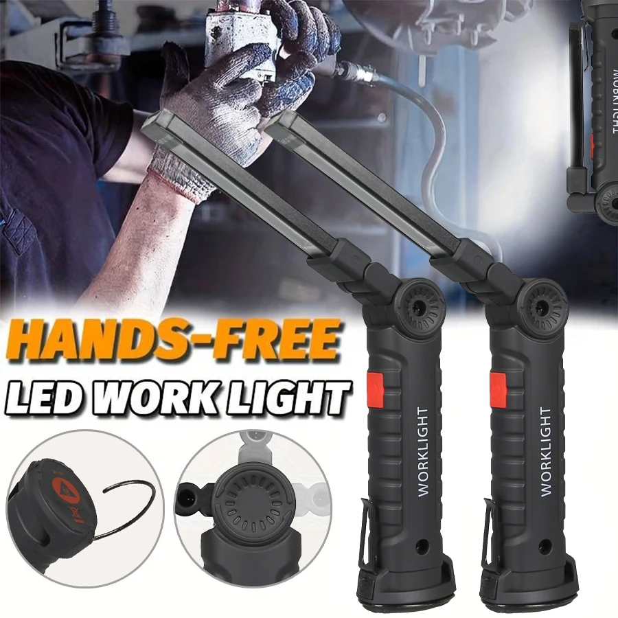 New Portable COB LED Flashligh - đánh giá và giá Hanging Outdoor Lighting