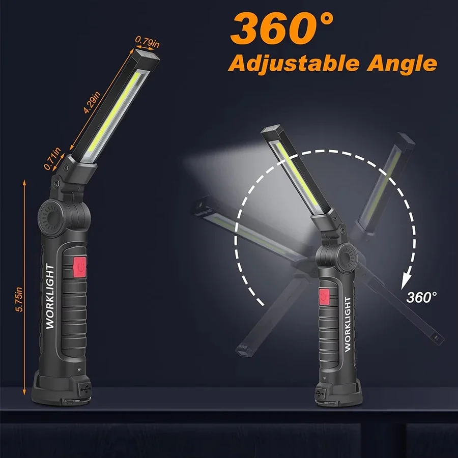 New Portable COB LED Flashligh - đánh giá và giá Hanging Outdoor Lighting