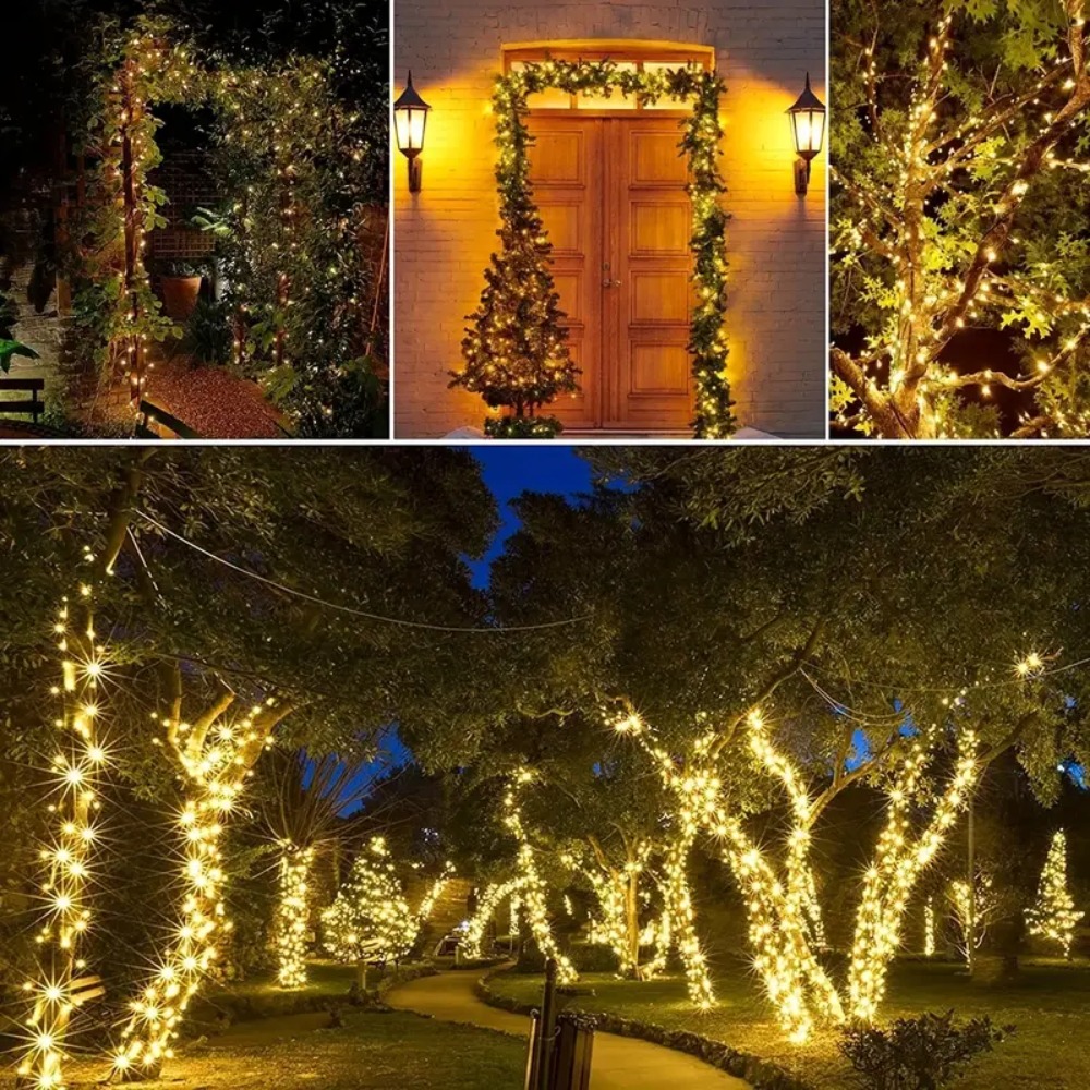 Solar Powered Outdoor String L - đánh giá và giá Outdoor Lighting Company