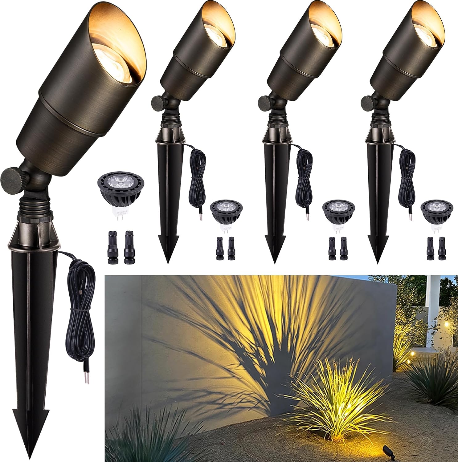 Brass Landscape Lighting Outdo - đánh giá và giá Outdoor Lighting Wire