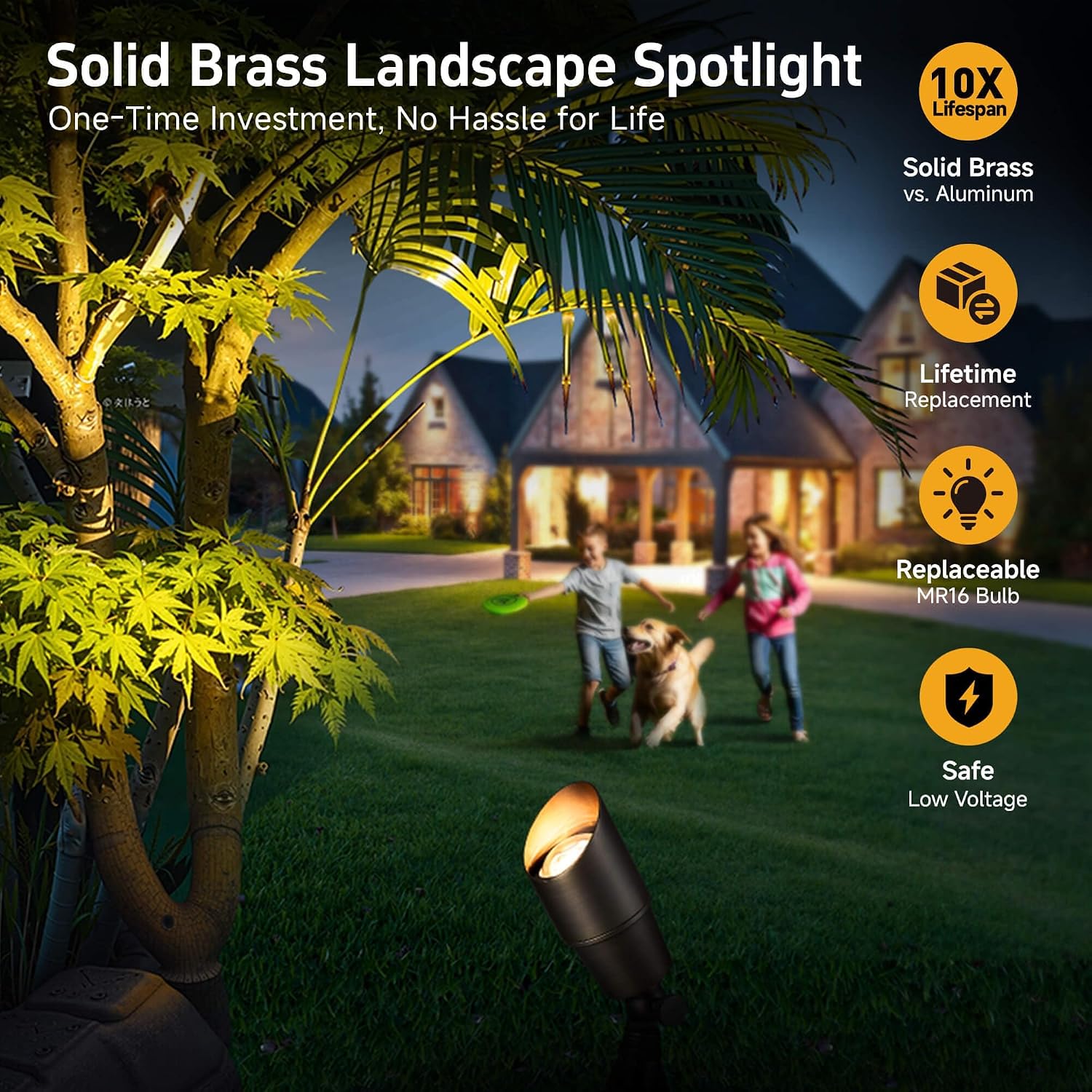Brass Landscape Lighting Outdo - đánh giá và giá Outdoor Lighting Wire